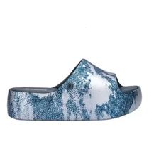 Melissa Free Platform Slide Denim 36149 Original