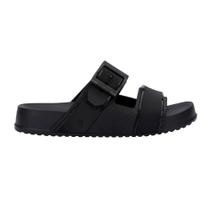 Melissa Slide Cozy Connection Feminina Preta Melissa Slide Cozy Connection Feminina Preta
