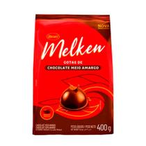 Melken Chocolate em Gotas Meio Amargo 400Gr - Harald