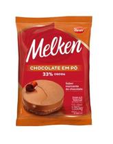 Melken Chocolate Em Pó 33% Cacau Harald - Pacote 1,050KG