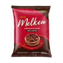 Melken chocolate em pó 50% cacau 1,050kg - harald
