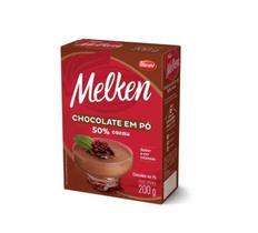 Melken Chocolate Em Pó 50% Harald - Caixa 200G