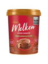 Melken Creme Ganache Chocolate Ao Leite Harald - Pote 1KG