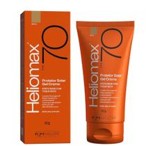 Melora Heliomax Protetor Solar Gel Creme Facial Fps 70 Tom