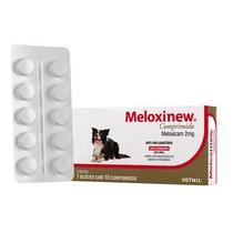 Meloxinew Cães Cachorro Comprimido 2mg 10 Comprimidos Vetnil