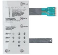 Membrana compativel microondas brastemp bmp31 branca sem dourador