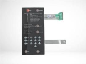 Membrana painel compativel com microondas brastemp bmp42 4096