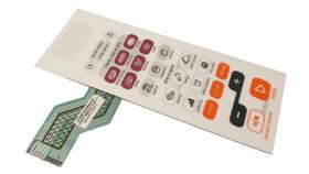 Membrana Painel Microondas Bms45 Brastemp Consul W10325885 Membrana Painel Microondas Bms45 Brastemp Consul W10325885