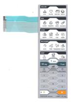 Membrana Para Micro-ondas Compatível Com Midea Mtas41 Mtas42