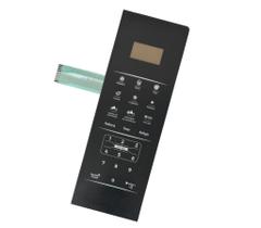 Membrana / teclado compativel microondas britania bmo30pb / bmo 30pb - 26,3 cm x 9cm - preta