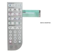 Membrana / teclado compativel microondas mef41 - flat invertido