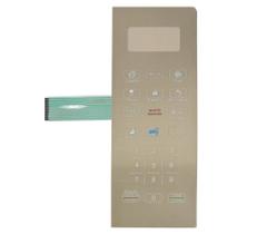 Membrana / teclado compativel microondas pmo23e - flat horizontal -23,5 x 9 cm