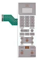 Membrana Teclado Micro-ondas Brastemp BMX35AB - Peça de Reposição