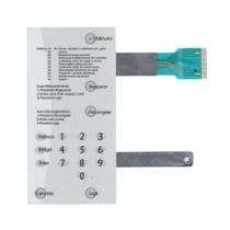 Membrana Teclado Microondas Bmp31 Sem Dourador (1248) Membrana Teclado Microondas Bmp31 Sem Dourador (1248)