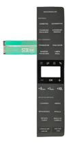 Membrana Teclado Microondas Compatível Com Electrolux Me36b Membrana Teclado Microondas Compatível Com Electrolux Me36b
