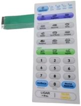 Membrana Teclado Microondas Electrolux ME28S Alto Relevo