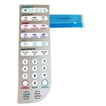 Membrana Teclado Microondas Electrolux MEF41Y Flat Azul