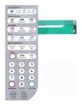 Membrana Teclado Microondas Meg41 Prata C/ Grill Membrana Teclado Microondas Meg41 Prata C/ Grill