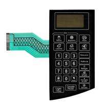 Membrana teclado Para forno Microondas Philco Pmo 21l Preta