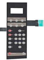 Membrana teclado Para Microondas brastemp Bmp 40b Es Preta Grande