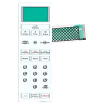 Membrana teclado Para Microondas Brastemp Bmu 27 bmp 27 Sem Dourar