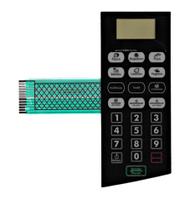 Membrana teclado Para Microondas Britania Bm 22 Pr