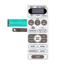 Membrana teclado Para Microondas cce Mw 850 Membrana teclado Para Microondas cce Mw 850