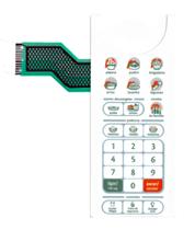 Membrana teclado Para Microondas Consul Cmn 34 Ab Aquarela Membrana teclado Para Microondas Consul Cmn 34 Ab Aquarela