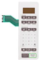 Membrana teclado Para Microondas Consul Cms 45 Ab Branca Membrana teclado Para Microondas Consul Cms 45 Ab Branca