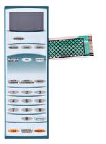 Membrana teclado Para Microondas Continental Mw151 Sem dourar P00156k02 P00160K01