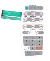 Membrana teclado Para Microondas Eletrolux Mef 30 Membrana teclado Para Microondas Eletrolux Mef 30