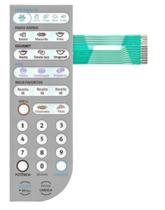 Membrana teclado Para Microondas Eletrolux Meg 41 Membrana teclado Para Microondas Eletrolux Meg 41