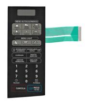 Membrana teclado Para Microondas generica Ms 3046 Sp 30 Litros 19.8x8.2 Cm