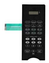 Membrana teclado Para Microondas Midea Mm 30 El Espelhada 22.1x9.3 cm