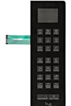 Membrana teclado Para Microondas Panasonic Nngt 684s Style Grill espelhada Membrana teclado Para Microondas Panasonic Nngt 684s Style Grill espelhada