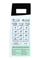 Membrana teclado Para Microondas Panasonic Nns 53 Pipoca