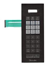 Membrana teclado Para Microondas Panasonic Nnst 27 jw Dia A Dia Espelhada