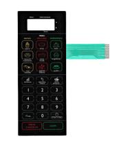 Membrana teclado Para Microondas Panasonic Nnst 359 Preta