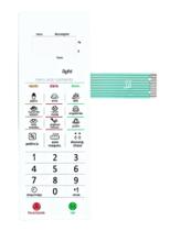 Membrana teclado Para Microondas Panasonic Nnst 369 Piccolo Light