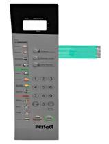 Membrana teclado Para Microondas Panasonic Nnst 558 Perfect Cinza Membrana teclado Para Microondas Panasonic Nnst 558 Perfect Cinza