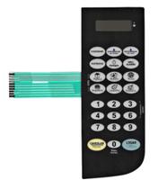 Membrana teclado Para Microondas Philco Pme 23 Espelhada 17.8x6.6 Cm