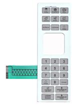 Membrana teclado Para Microondas Philco Pmo 25b Bc Branca Membrana teclado Para Microondas Philco Pmo 25b Bc Branca