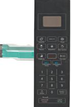 Membrana teclado Para Microondas Philco Pmo 28 Eb Espelhada 25,4x8,4 cm