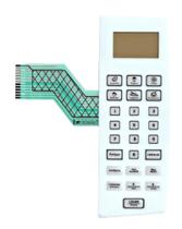 Membrana teclado Para Microondas Philco Pms 26 Branca