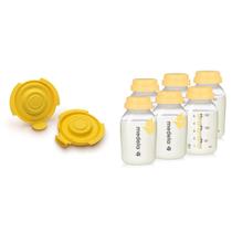 Membranas Medela PersonalFit Flex 2 Unidades & 6 Mamadeiras 150ml Membranas Medela PersonalFit Flex 2 Unidades & 6 Mamadeiras 150ml