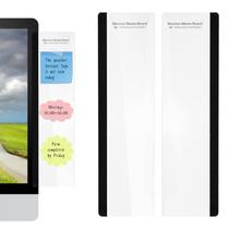 Memo Board edooi Monitor, painel lateral transparente, 2 unidades