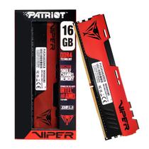 Memoria 16gb Ddr4 3200 Cl18 1.35V Desktop Viper Elite II PVE2416G320C8 Patriot