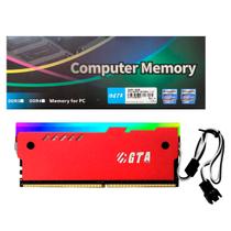 Memoria 16gb Ddr5 5600 CL46 1.1V Desktop C/ Dissipador RGB GT16G5600DDR5DCR GTA Tech