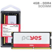Memória 4gb ddr4 2666mhz pm042666d4so p/ notebook - pcyes