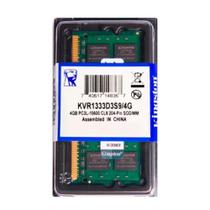 Memoria 4gb P/ Notebook Kingston Ddr3 1333mhz Kvr1333d3s9/4g